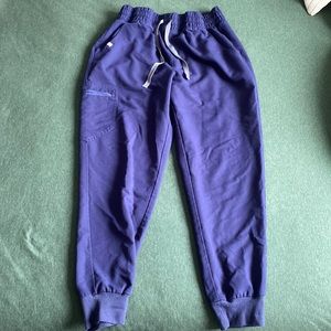 Figs High Waisted Navy Zamora Joggers